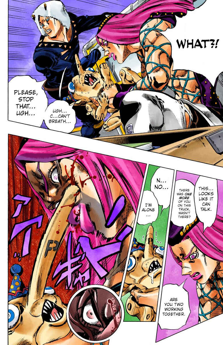 Page 4 Chapter 105 JoJos Bizarre Adventure, Part 6: Stone Ocean (Official Colored)