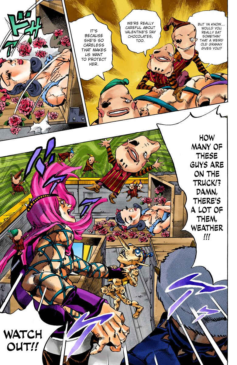 Page 9 Chapter 105 JoJos Bizarre Adventure, Part 6: Stone Ocean (Official Colored)