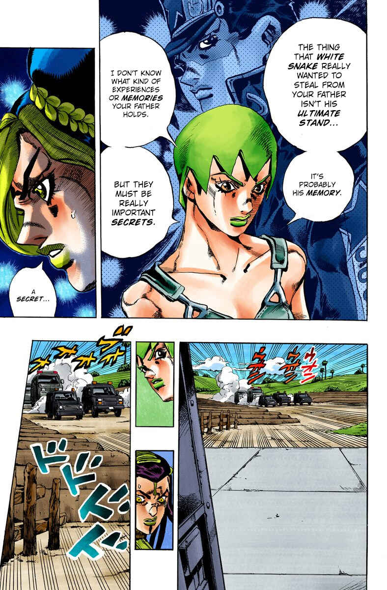 Page 11 Chapter 33 JoJos Bizarre Adventure, Part 6: Stone Ocean (Official Colored)