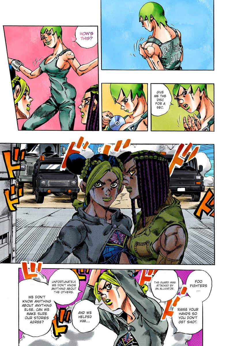 Page 13 Chapter 33 JoJos Bizarre Adventure, Part 6: Stone Ocean (Official Colored)