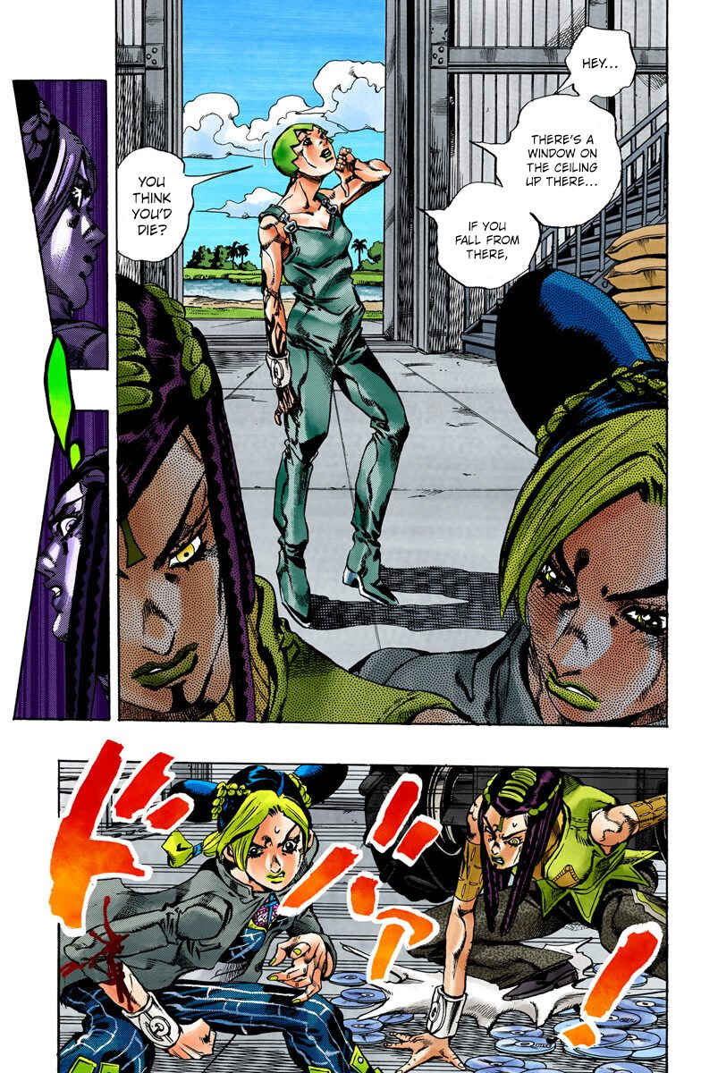 Page 5 Chapter 33 JoJos Bizarre Adventure, Part 6: Stone Ocean (Official Colored)