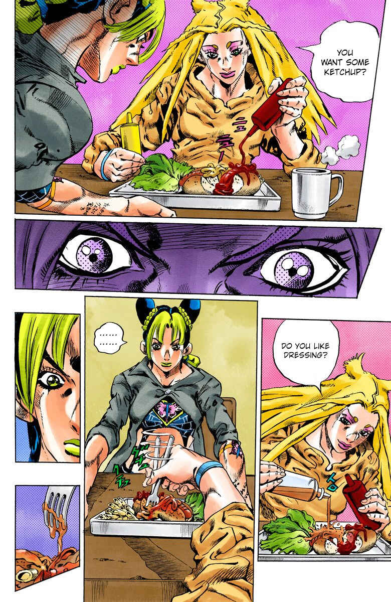 Page 10 Chapter 98 JoJos Bizarre Adventure, Part 6: Stone Ocean (Official Colored)