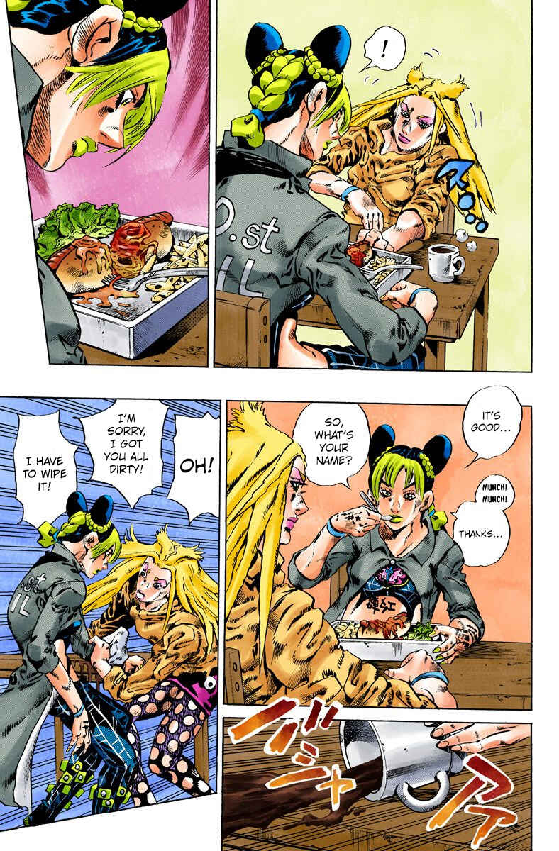Page 11 Chapter 98 JoJos Bizarre Adventure, Part 6: Stone Ocean (Official Colored)
