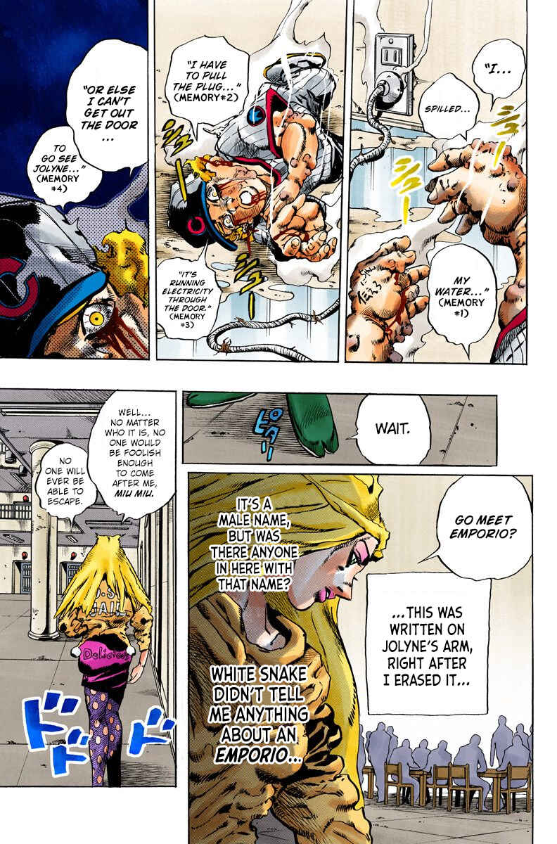Page 19 Chapter 98 JoJos Bizarre Adventure, Part 6: Stone Ocean (Official Colored)