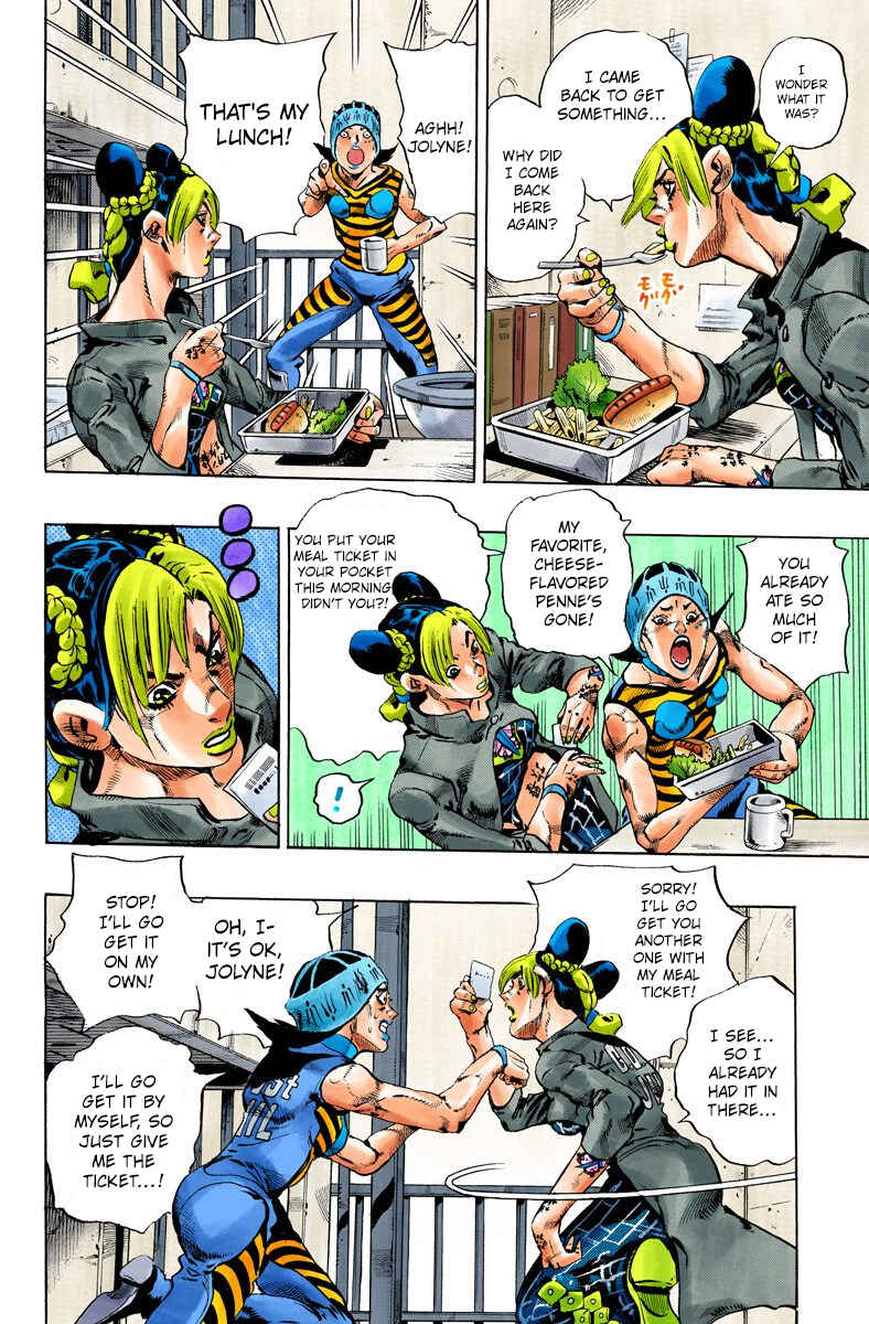 Page 4 Chapter 98 JoJos Bizarre Adventure, Part 6: Stone Ocean (Official Colored)