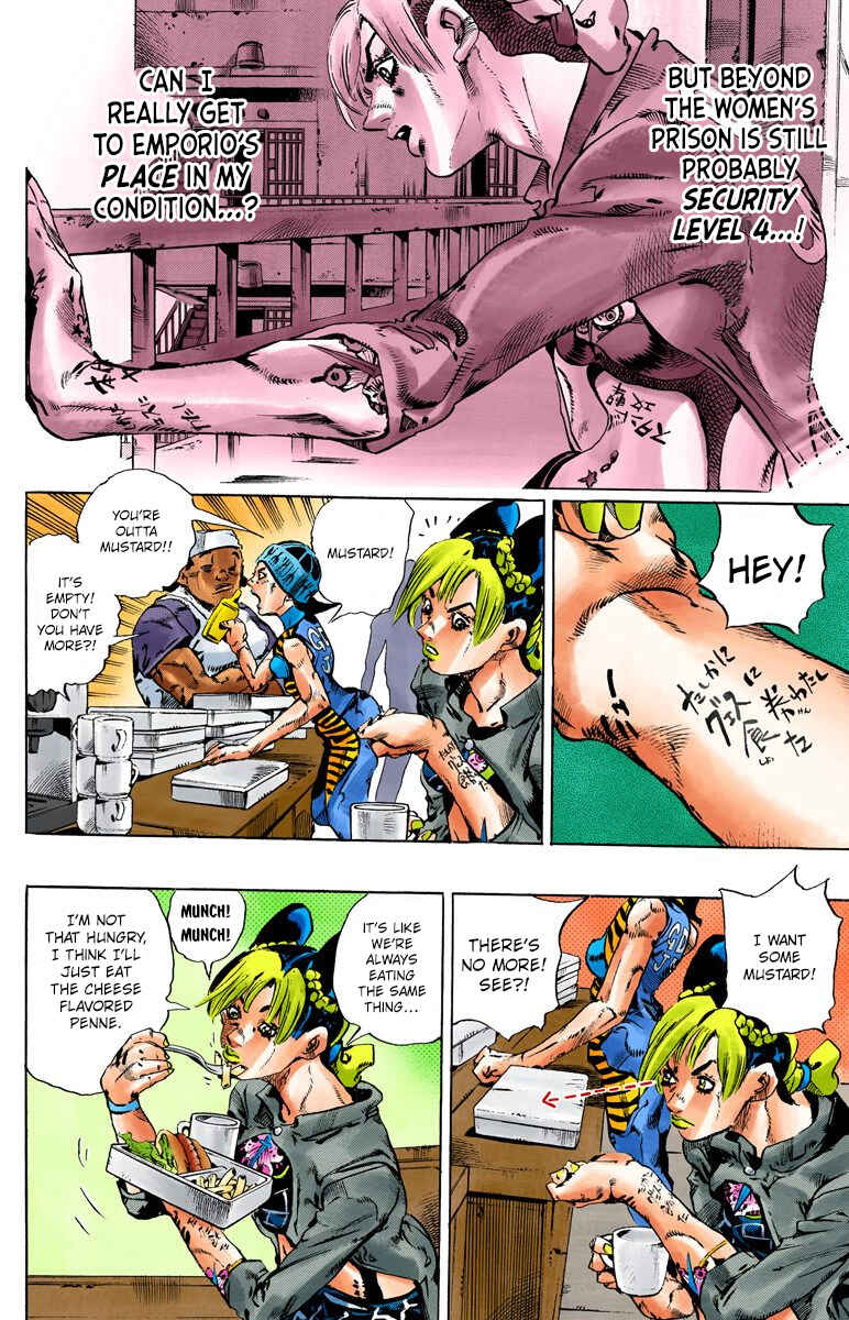 Page 6 Chapter 98 JoJos Bizarre Adventure, Part 6: Stone Ocean (Official Colored)