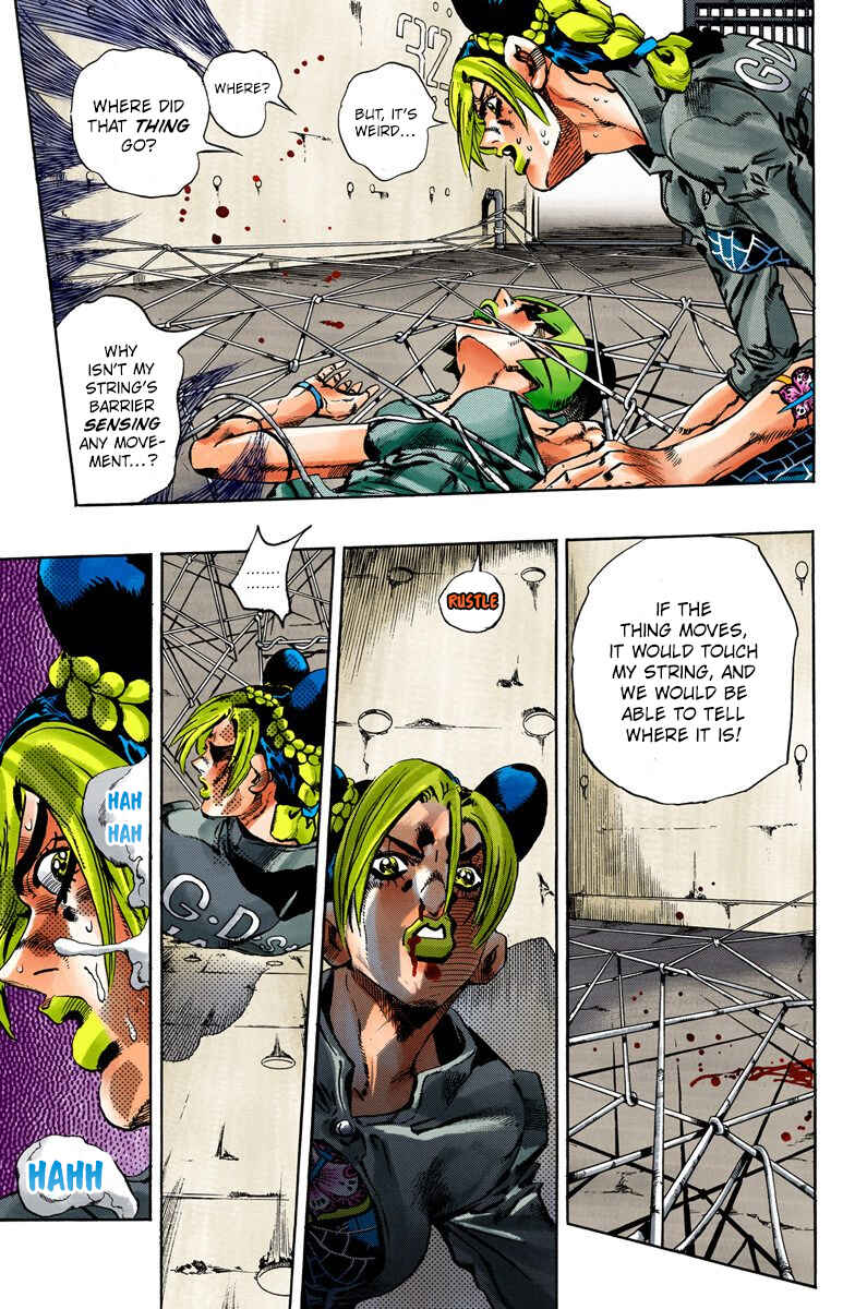 Page 14 Chapter 54 JoJos Bizarre Adventure, Part 6: Stone Ocean (Official Colored)