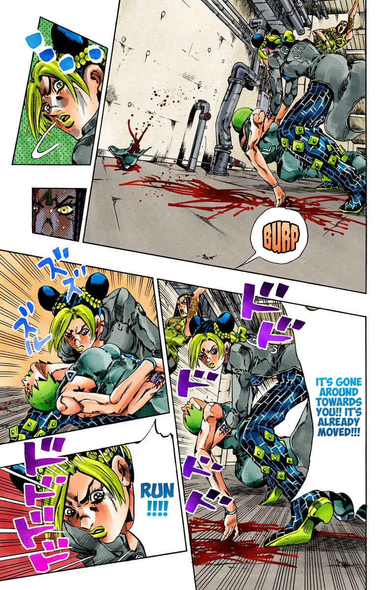 Page 8 Chapter 54 JoJos Bizarre Adventure, Part 6: Stone Ocean (Official Colored)