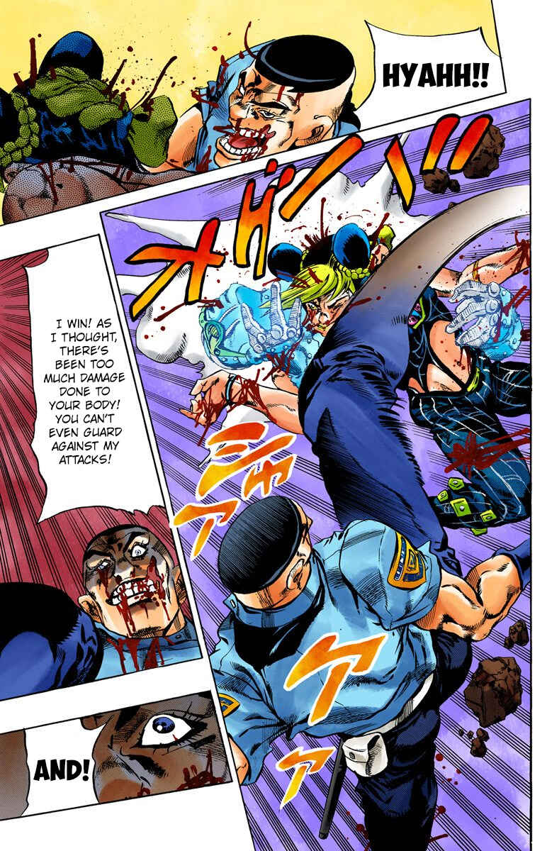 Page 15 Chapter 65 JoJos Bizarre Adventure, Part 6: Stone Ocean (Official Colored)