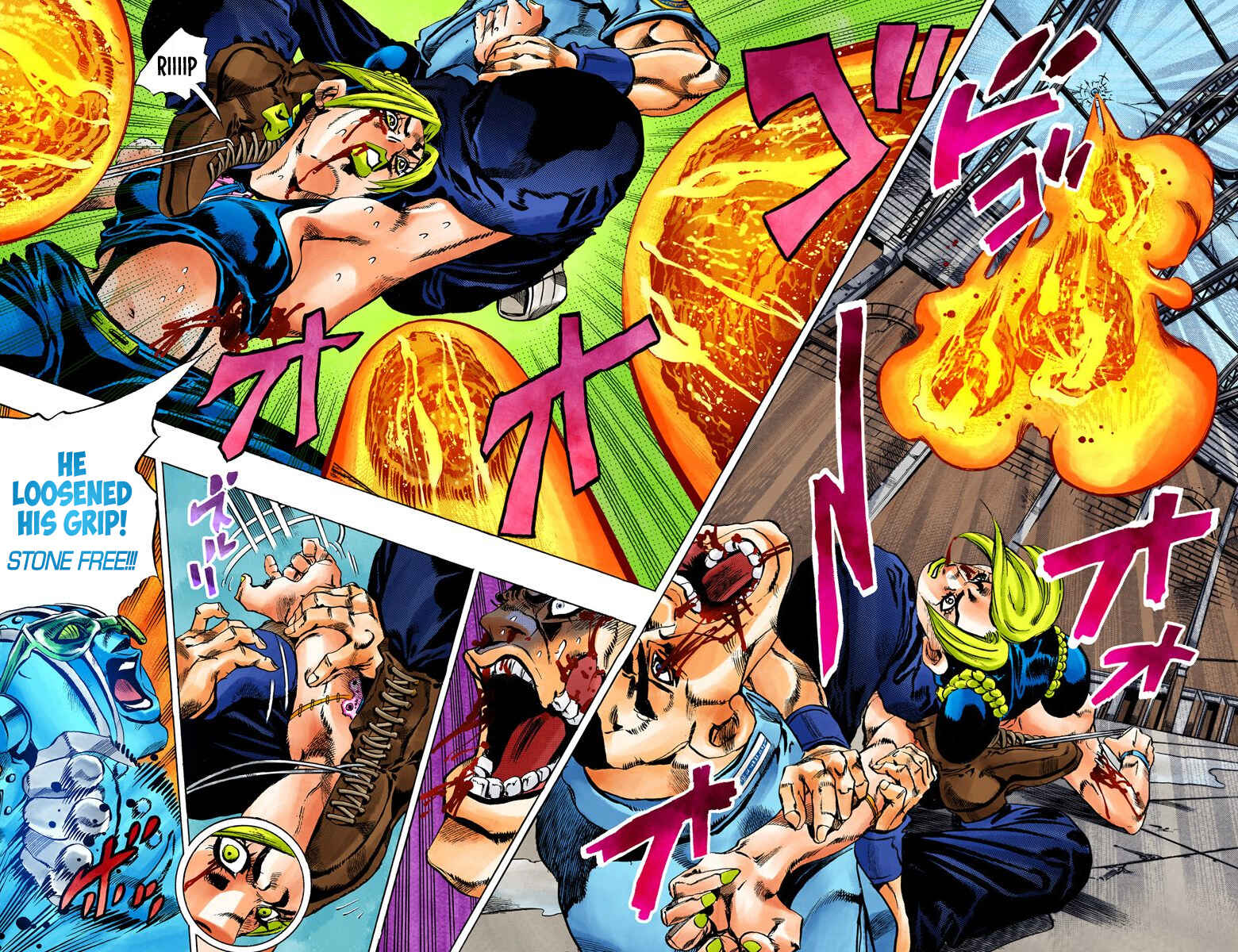 Page 3 Chapter 65 JoJos Bizarre Adventure, Part 6: Stone Ocean (Official Colored)