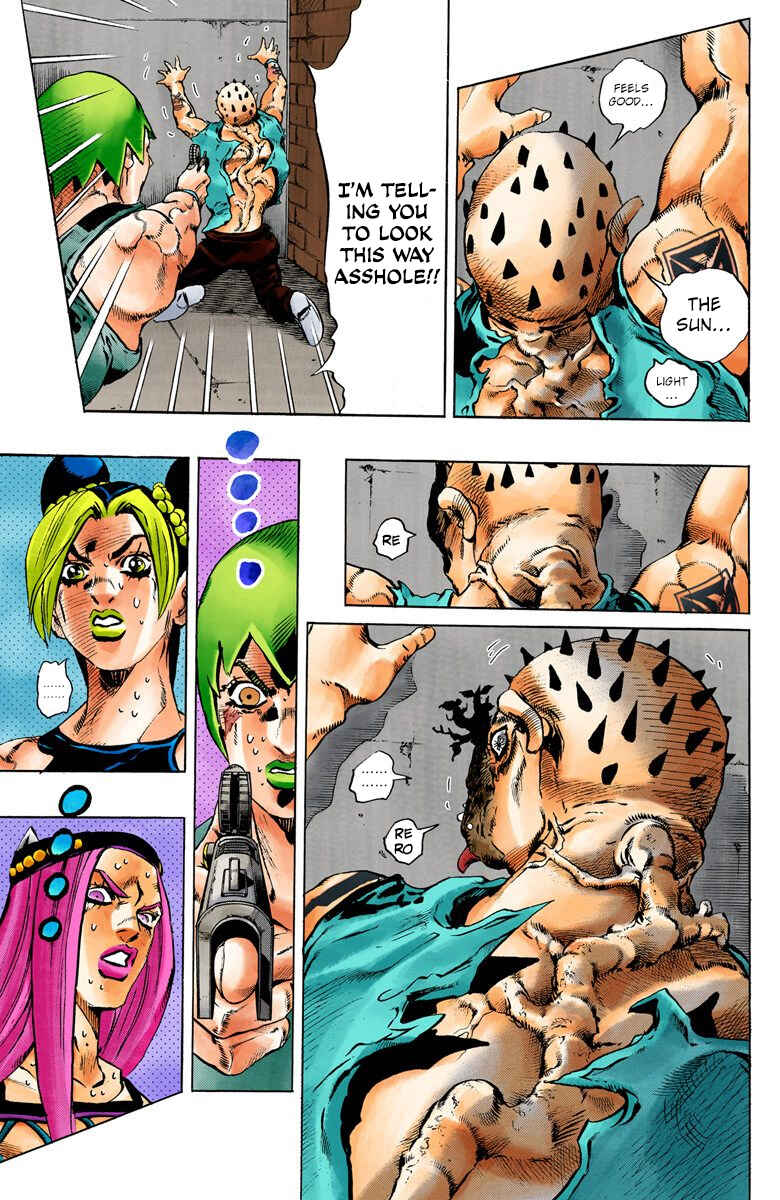 Page 11 Chapter 76 JoJos Bizarre Adventure, Part 6: Stone Ocean (Official Colored)