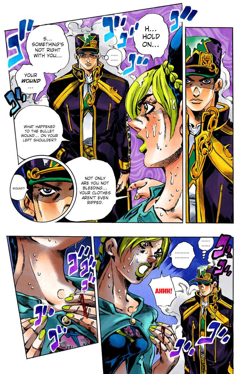 Page 13 Chapter 16 JoJos Bizarre Adventure, Part 6: Stone Ocean (Official Colored)