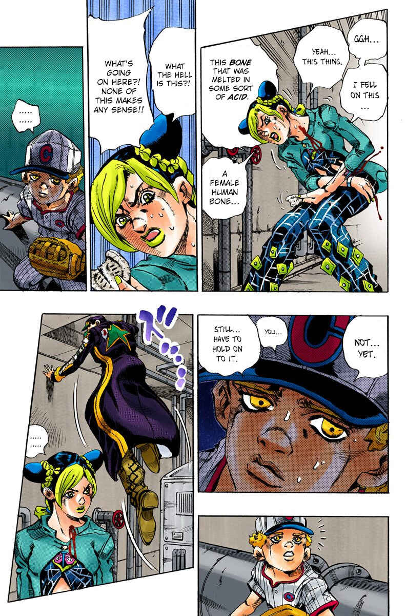 Page 3 Chapter 16 JoJos Bizarre Adventure, Part 6: Stone Ocean (Official Colored)