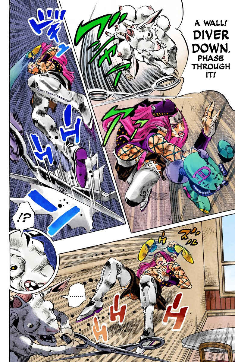 Page 12 Chapter 109 JoJos Bizarre Adventure, Part 6: Stone Ocean (Official Colored)
