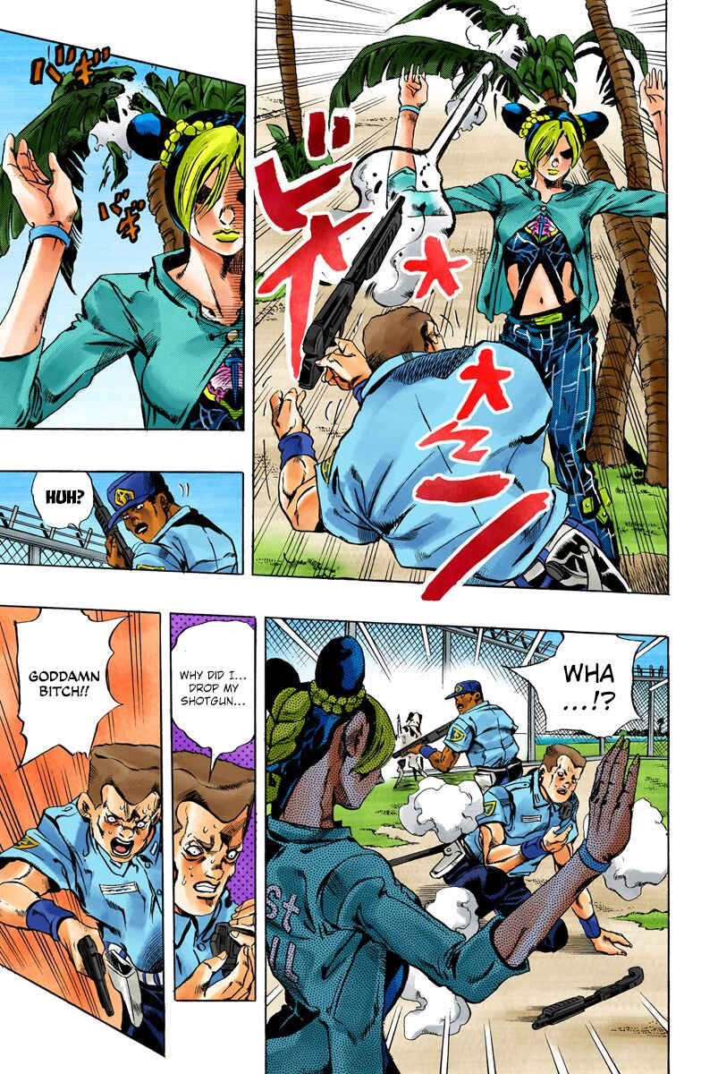 Page 10 Chapter 20 JoJos Bizarre Adventure, Part 6: Stone Ocean (Official Colored)