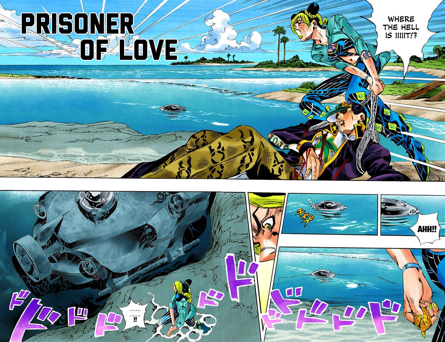 Page 2 Chapter 20 JoJos Bizarre Adventure, Part 6: Stone Ocean (Official Colored)