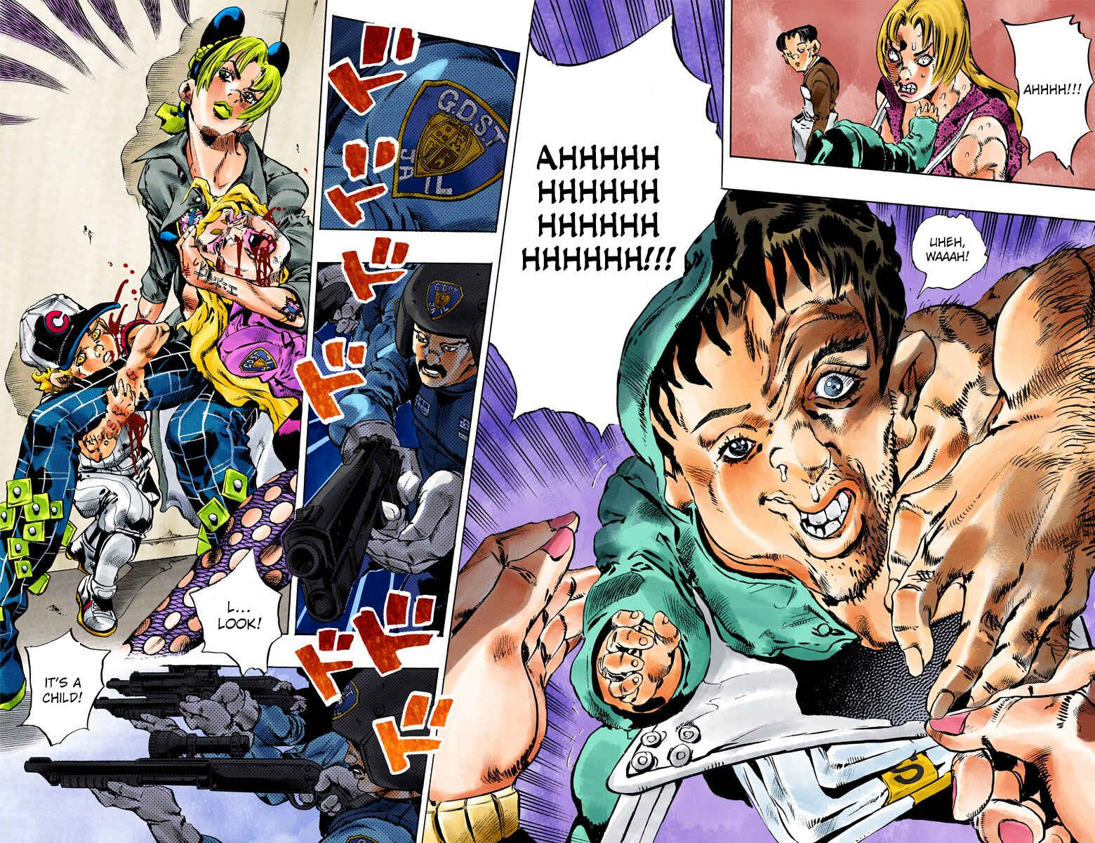 Page 10 Chapter 102 JoJos Bizarre Adventure, Part 6: Stone Ocean (Official Colored)