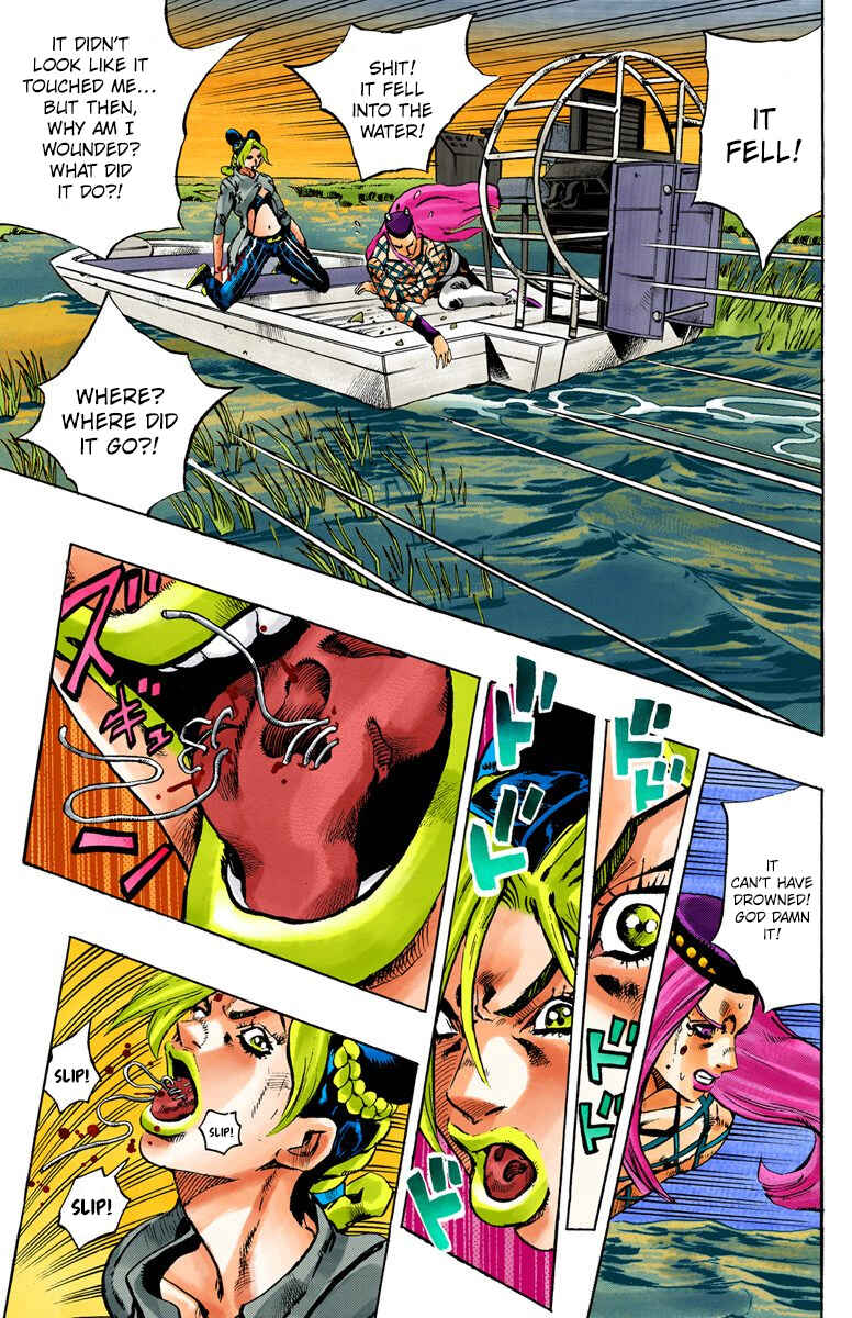 Page 4 Chapter 86 JoJos Bizarre Adventure, Part 6: Stone Ocean (Official Colored)