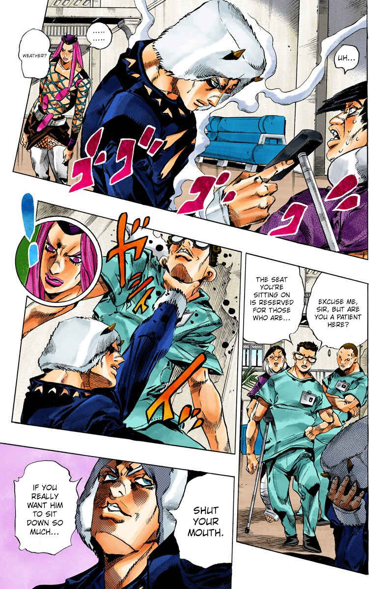 Page 4 Chapter 125 JoJos Bizarre Adventure, Part 6: Stone Ocean (Official Colored)