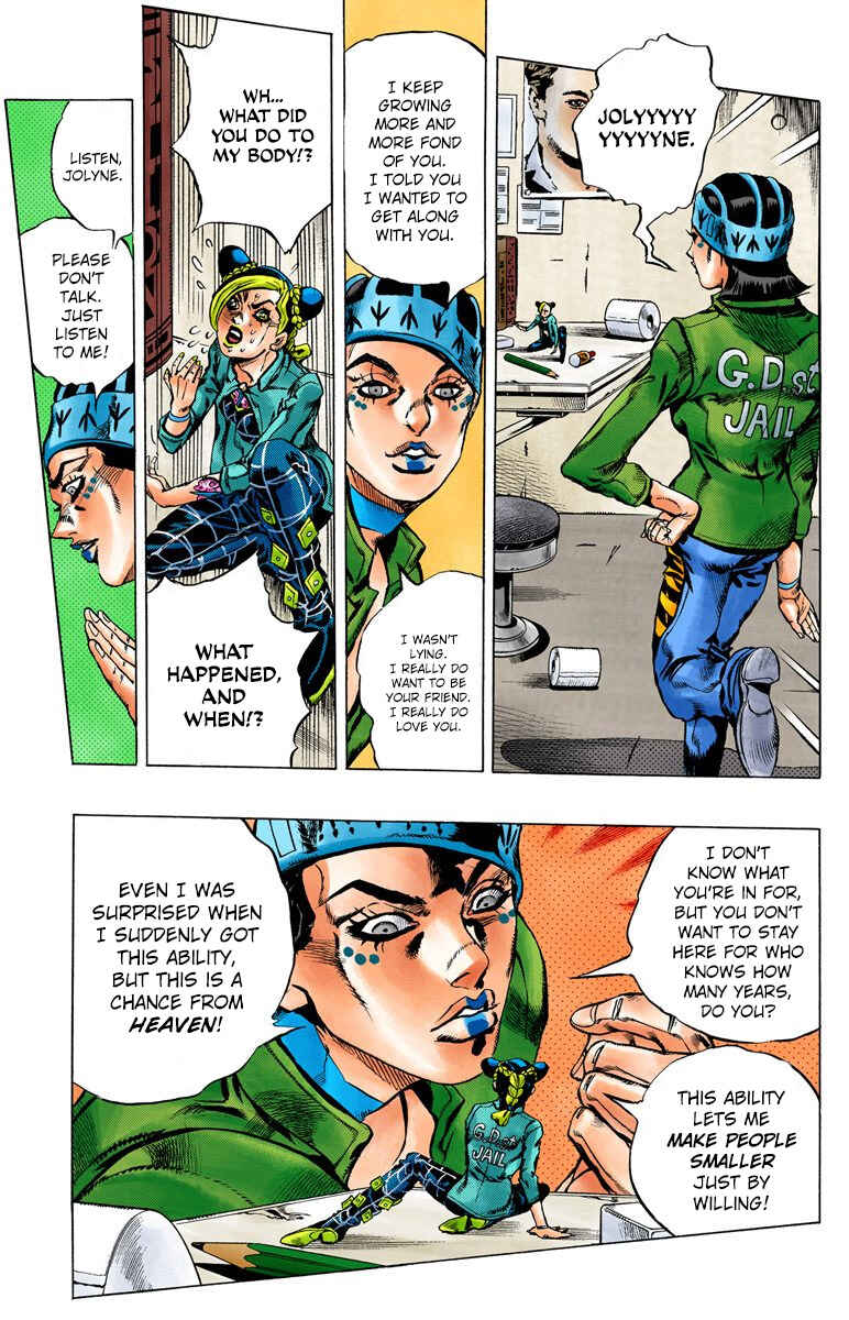 Page 10 Chapter 6 JoJos Bizarre Adventure, Part 6: Stone Ocean (Official Colored)