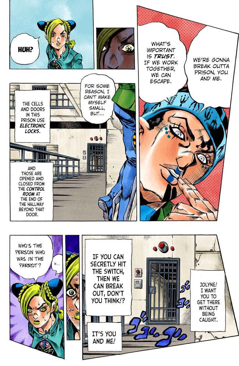 Page 11 Chapter 6 JoJos Bizarre Adventure, Part 6: Stone Ocean (Official Colored)