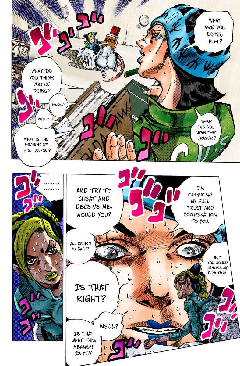 Page 17 Chapter 6 JoJos Bizarre Adventure, Part 6: Stone Ocean (Official Colored)