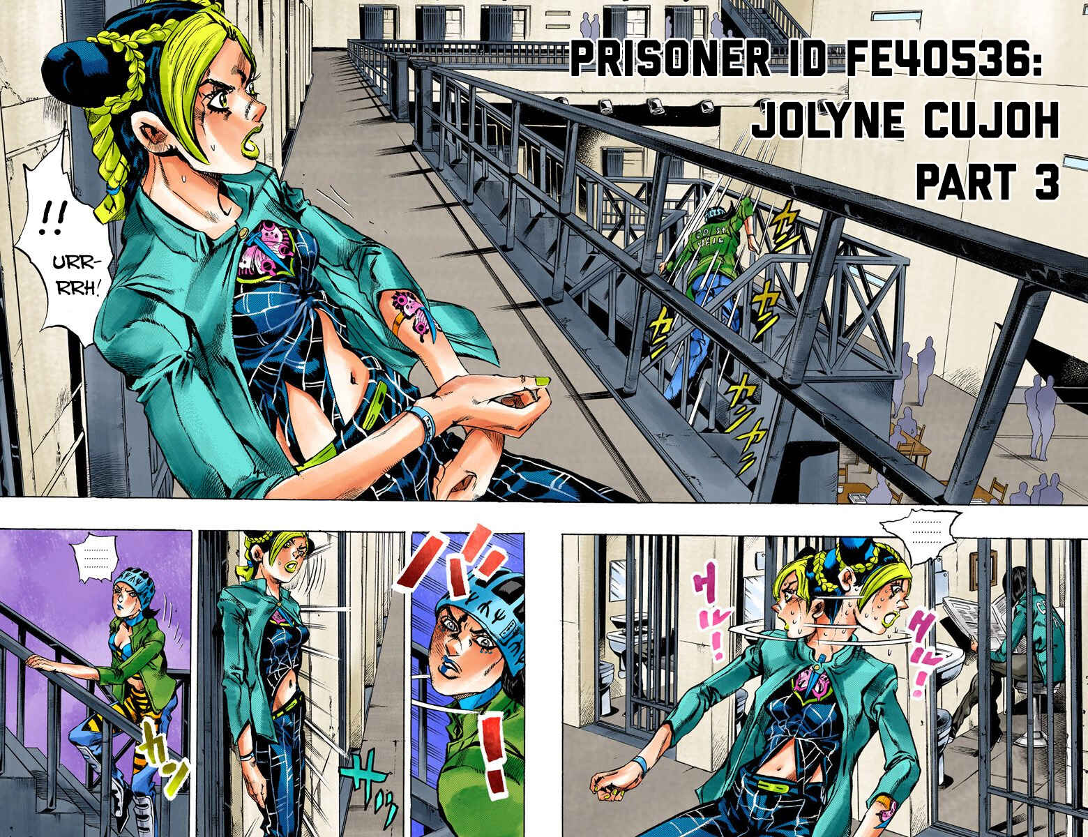 Page 2 Chapter 6 JoJos Bizarre Adventure, Part 6: Stone Ocean (Official Colored)