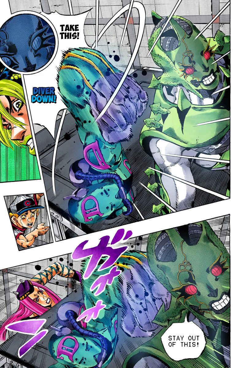 Page 10 Chapter 142 JoJos Bizarre Adventure, Part 6: Stone Ocean (Official Colored)