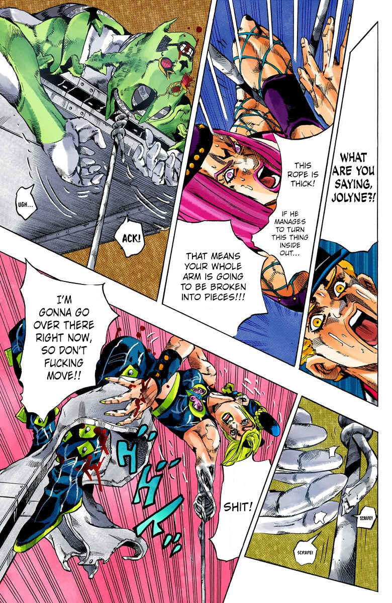 Page 16 Chapter 142 JoJos Bizarre Adventure, Part 6: Stone Ocean (Official Colored)