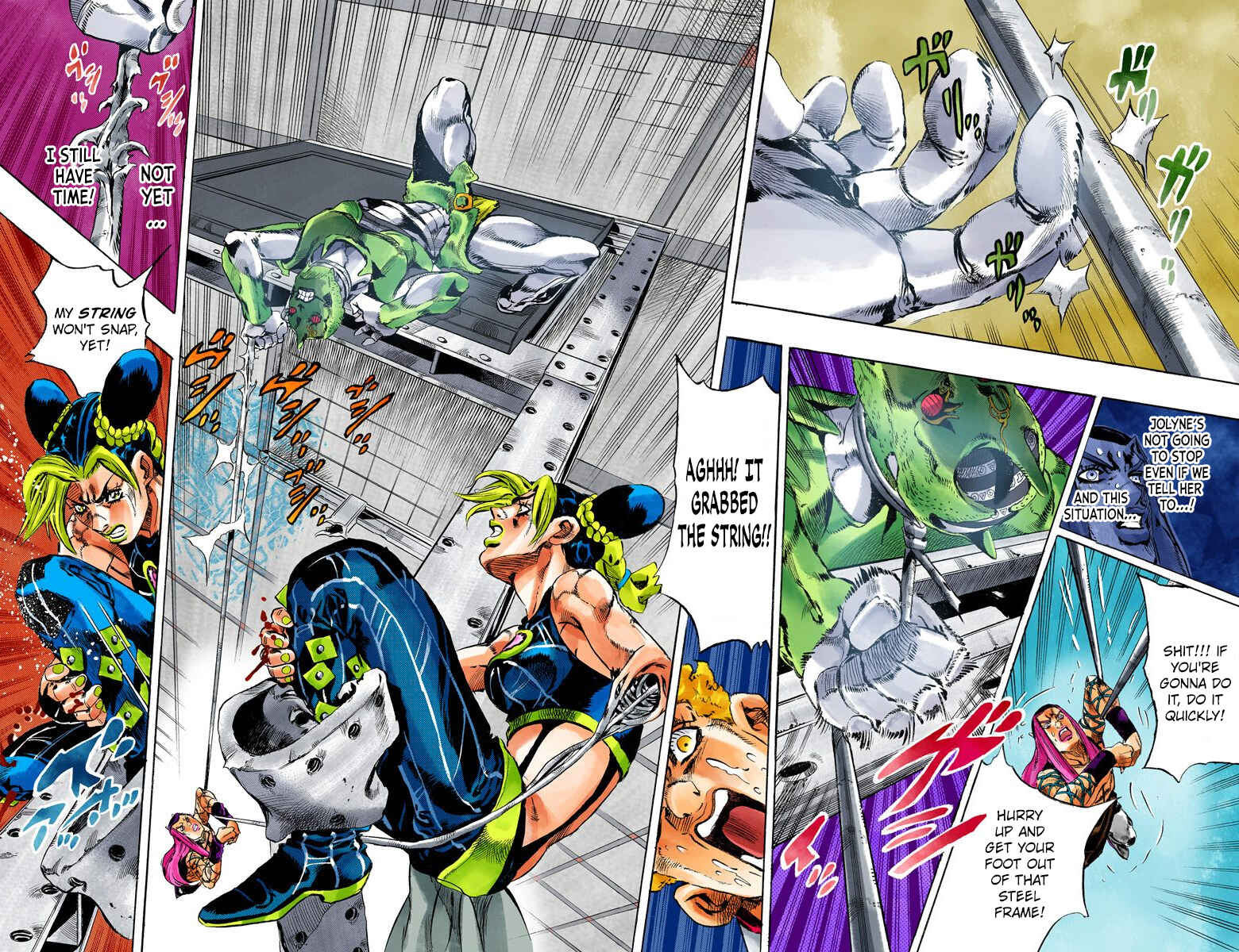 Page 17 Chapter 142 JoJos Bizarre Adventure, Part 6: Stone Ocean (Official Colored)