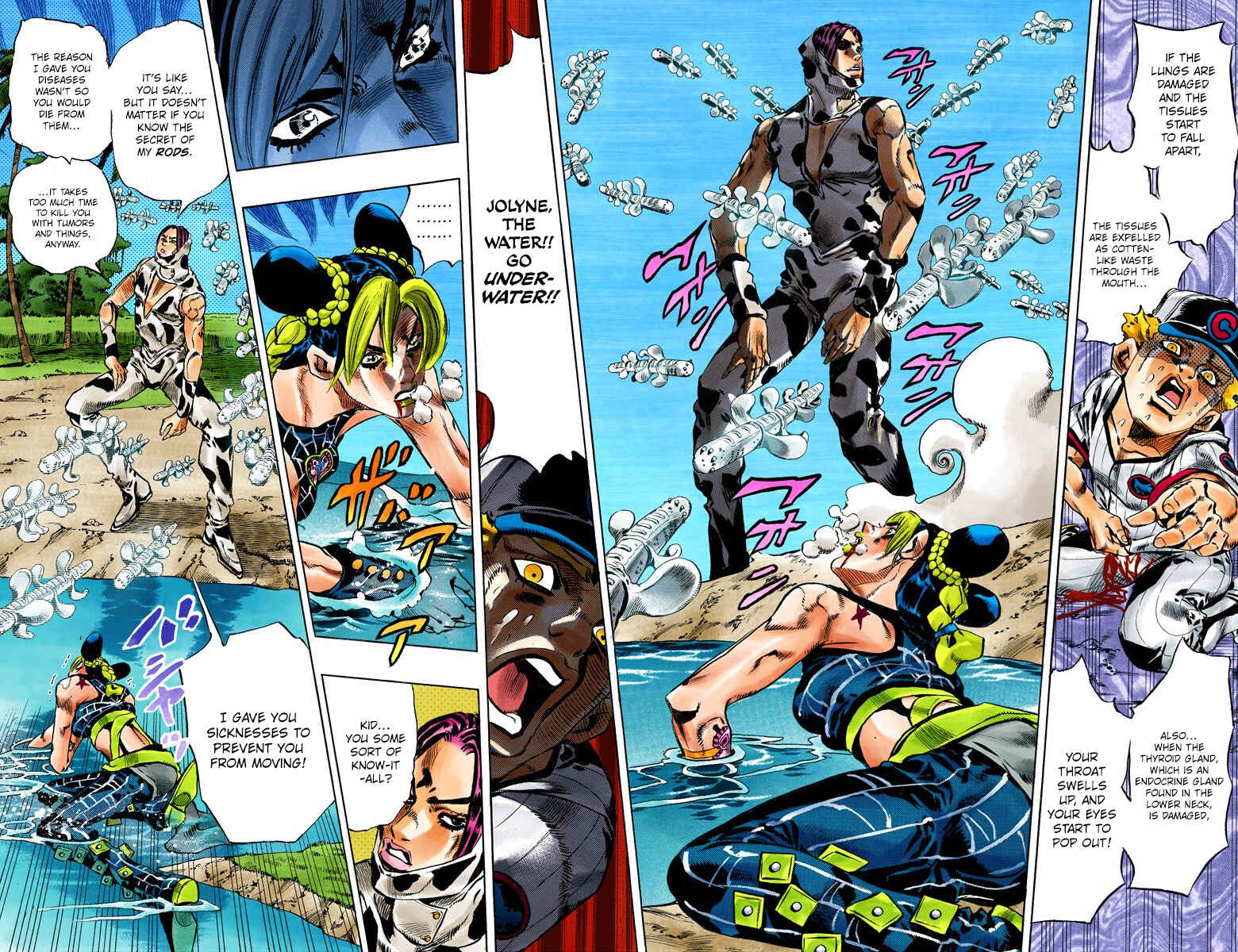 Page 10 Chapter 115 JoJos Bizarre Adventure, Part 6: Stone Ocean (Official Colored)