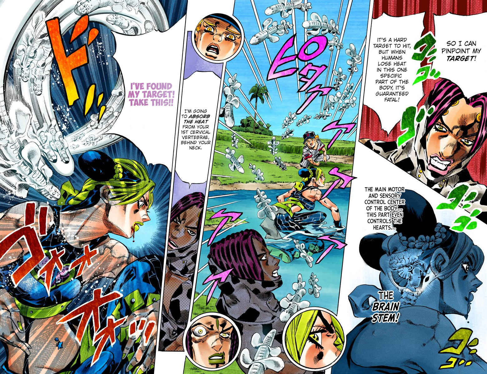 Page 11 Chapter 115 JoJos Bizarre Adventure, Part 6: Stone Ocean (Official Colored)