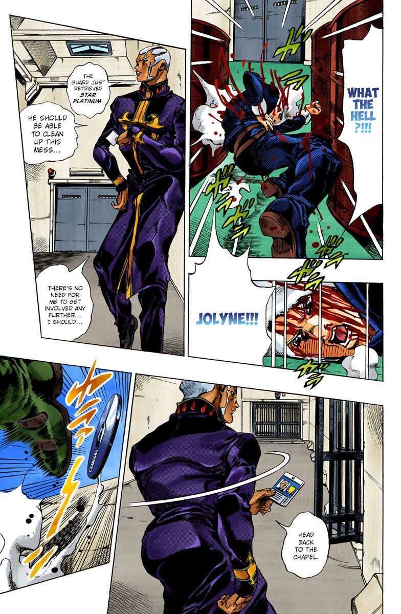 Page 7 Chapter 48 JoJos Bizarre Adventure, Part 6: Stone Ocean (Official Colored)