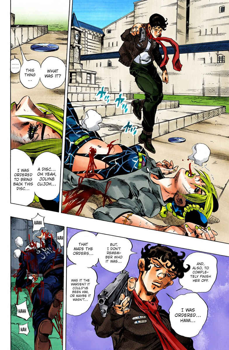 Page 8 Chapter 48 JoJos Bizarre Adventure, Part 6: Stone Ocean (Official Colored)