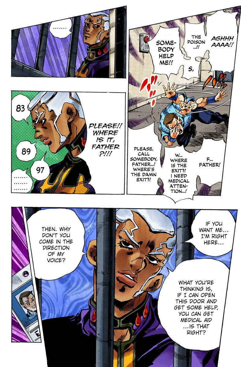 Page 16 Chapter 49 JoJos Bizarre Adventure, Part 6: Stone Ocean (Official Colored)