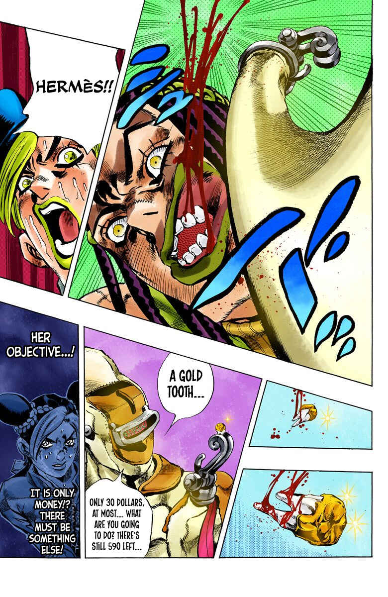 Page 21 Chapter 36 JoJos Bizarre Adventure, Part 6: Stone Ocean (Official Colored)