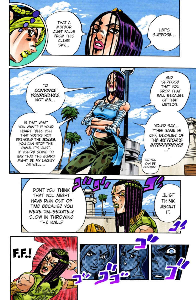 Page 8 Chapter 36 JoJos Bizarre Adventure, Part 6: Stone Ocean (Official Colored)