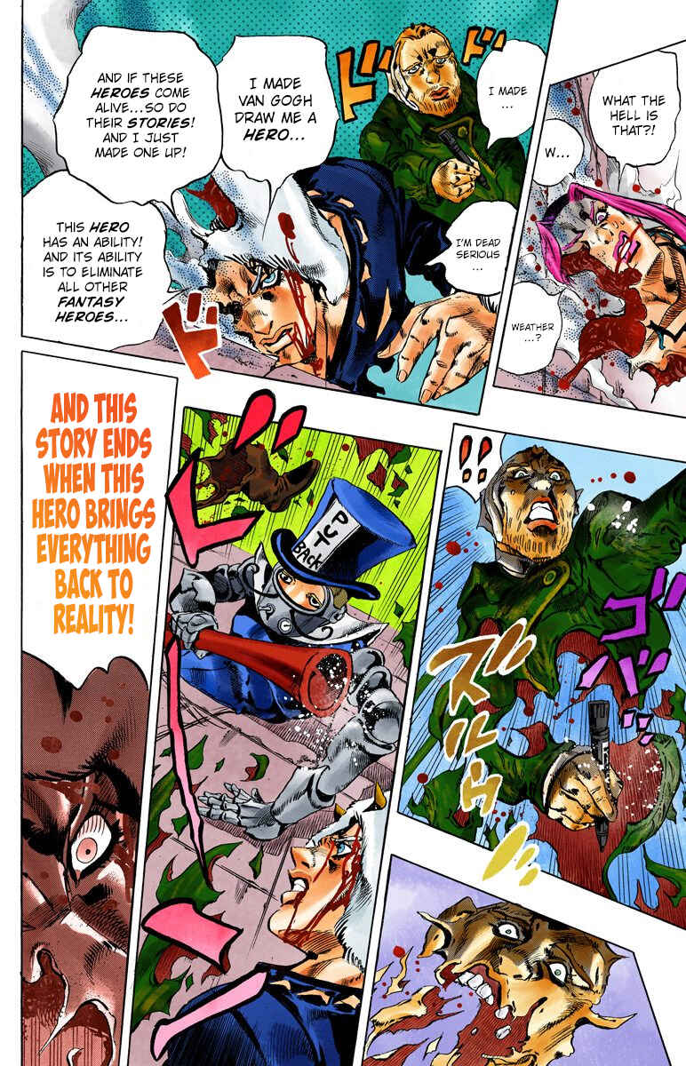 Page 14 Chapter 110 JoJos Bizarre Adventure, Part 6: Stone Ocean (Official Colored)