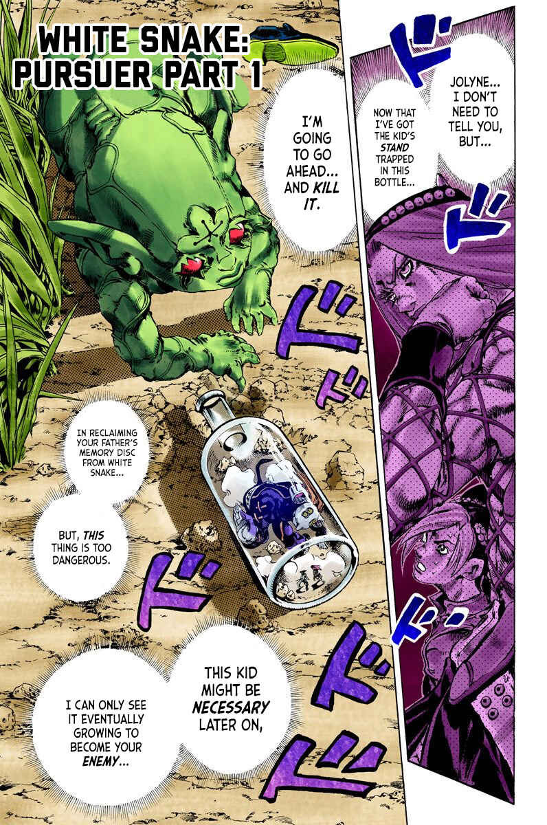 Page 1 Chapter 89 JoJos Bizarre Adventure, Part 6: Stone Ocean (Official Colored)