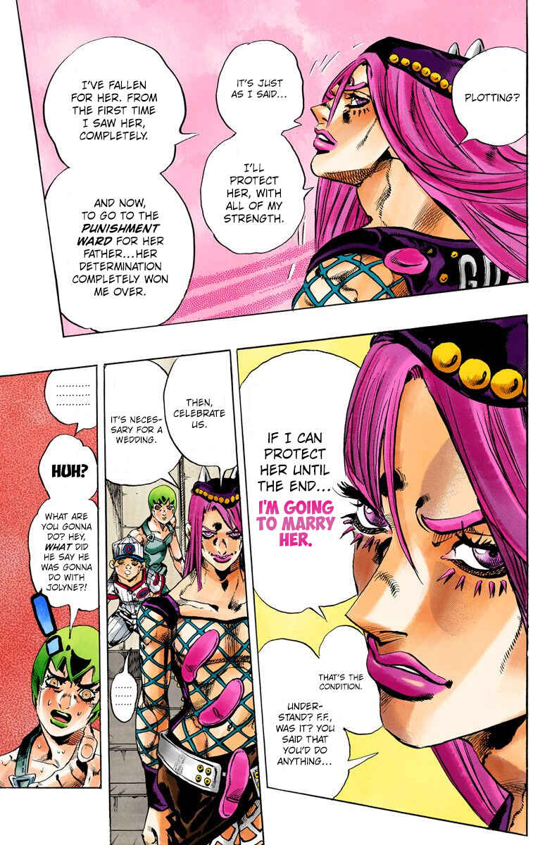 Page 13 Chapter 59 JoJos Bizarre Adventure, Part 6: Stone Ocean (Official Colored)