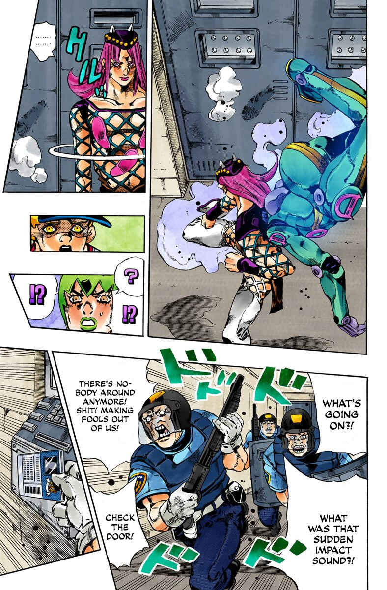 Page 17 Chapter 59 JoJos Bizarre Adventure, Part 6: Stone Ocean (Official Colored)