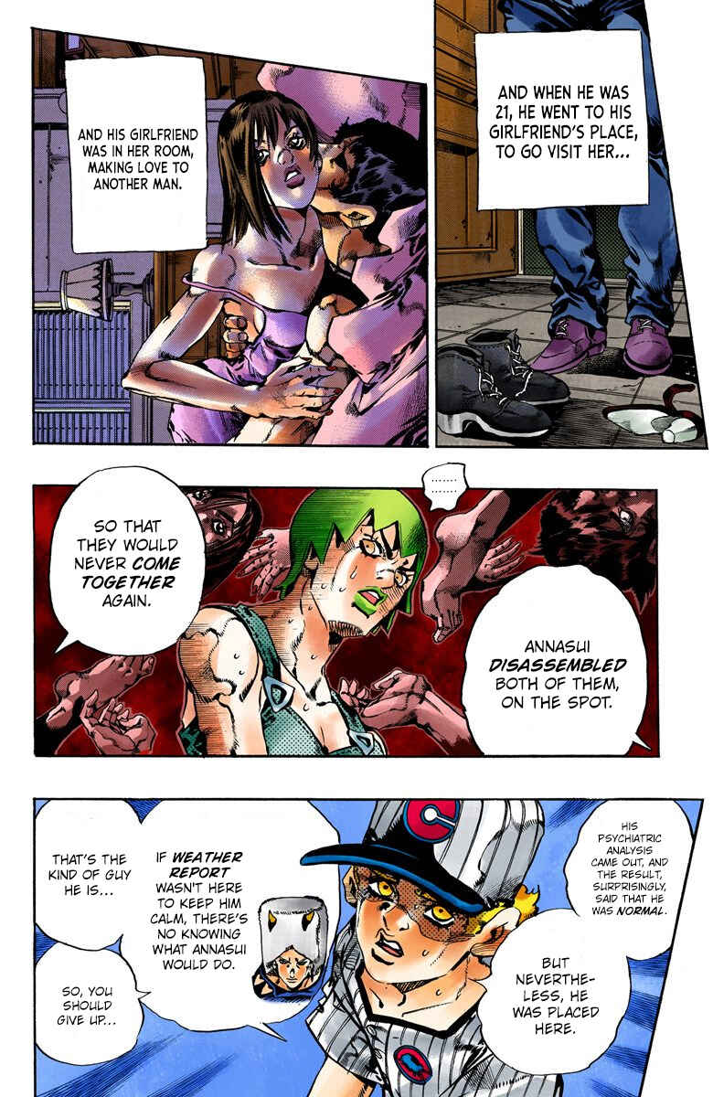 Page 8 Chapter 59 JoJos Bizarre Adventure, Part 6: Stone Ocean (Official Colored)