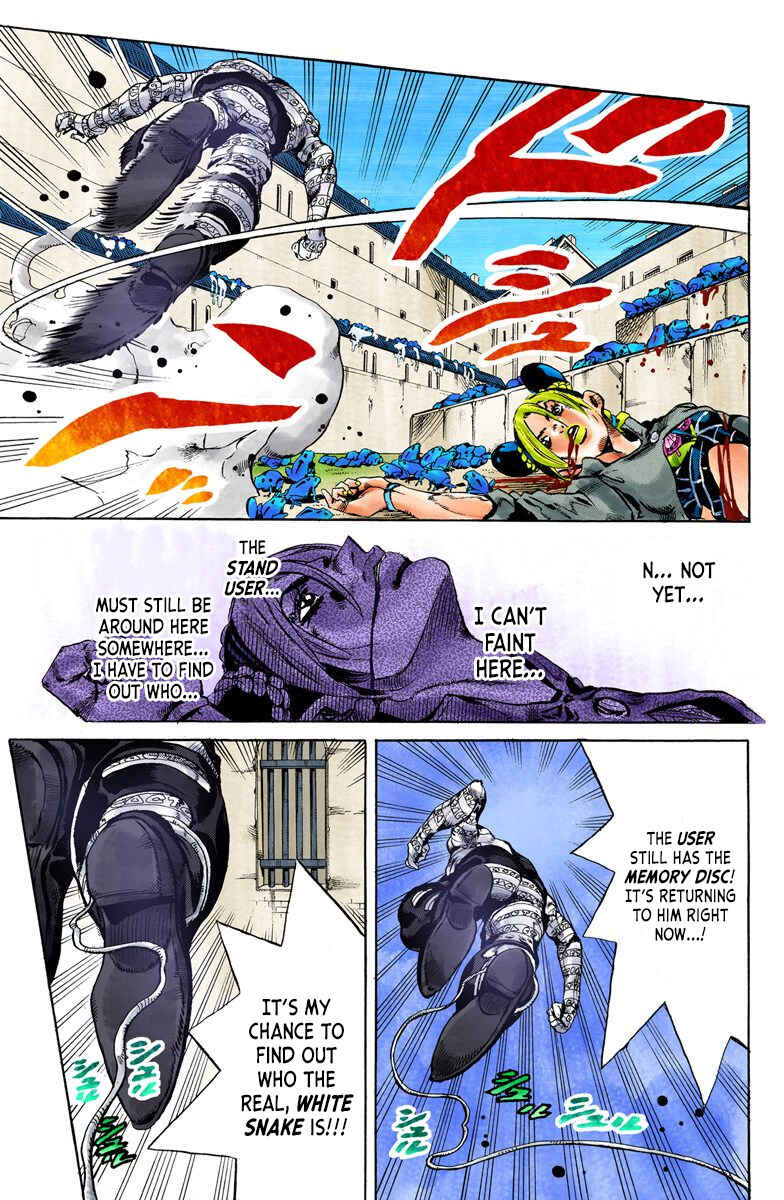 Page 15 Chapter 50 JoJos Bizarre Adventure, Part 6: Stone Ocean (Official Colored)