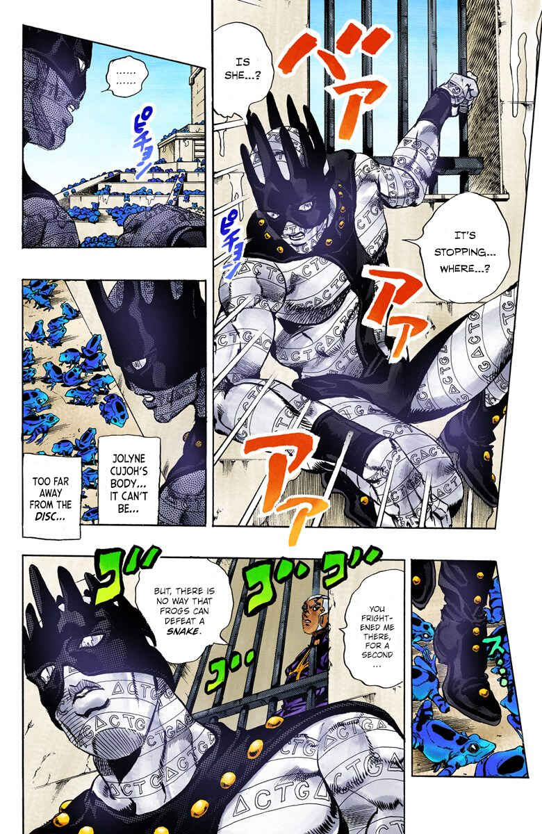 Page 3 Chapter 50 JoJos Bizarre Adventure, Part 6: Stone Ocean (Official Colored)