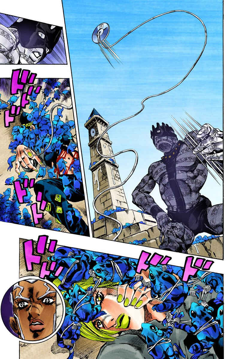 Page 8 Chapter 50 JoJos Bizarre Adventure, Part 6: Stone Ocean (Official Colored)