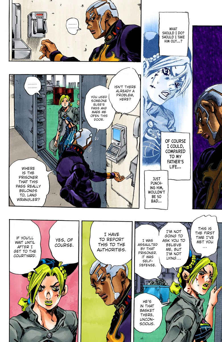 Page 10 Chapter 47 JoJos Bizarre Adventure, Part 6: Stone Ocean (Official Colored)