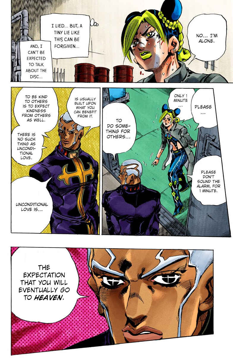 Page 12 Chapter 47 JoJos Bizarre Adventure, Part 6: Stone Ocean (Official Colored)