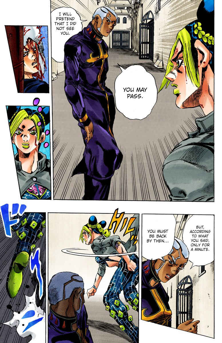 Page 13 Chapter 47 JoJos Bizarre Adventure, Part 6: Stone Ocean (Official Colored)
