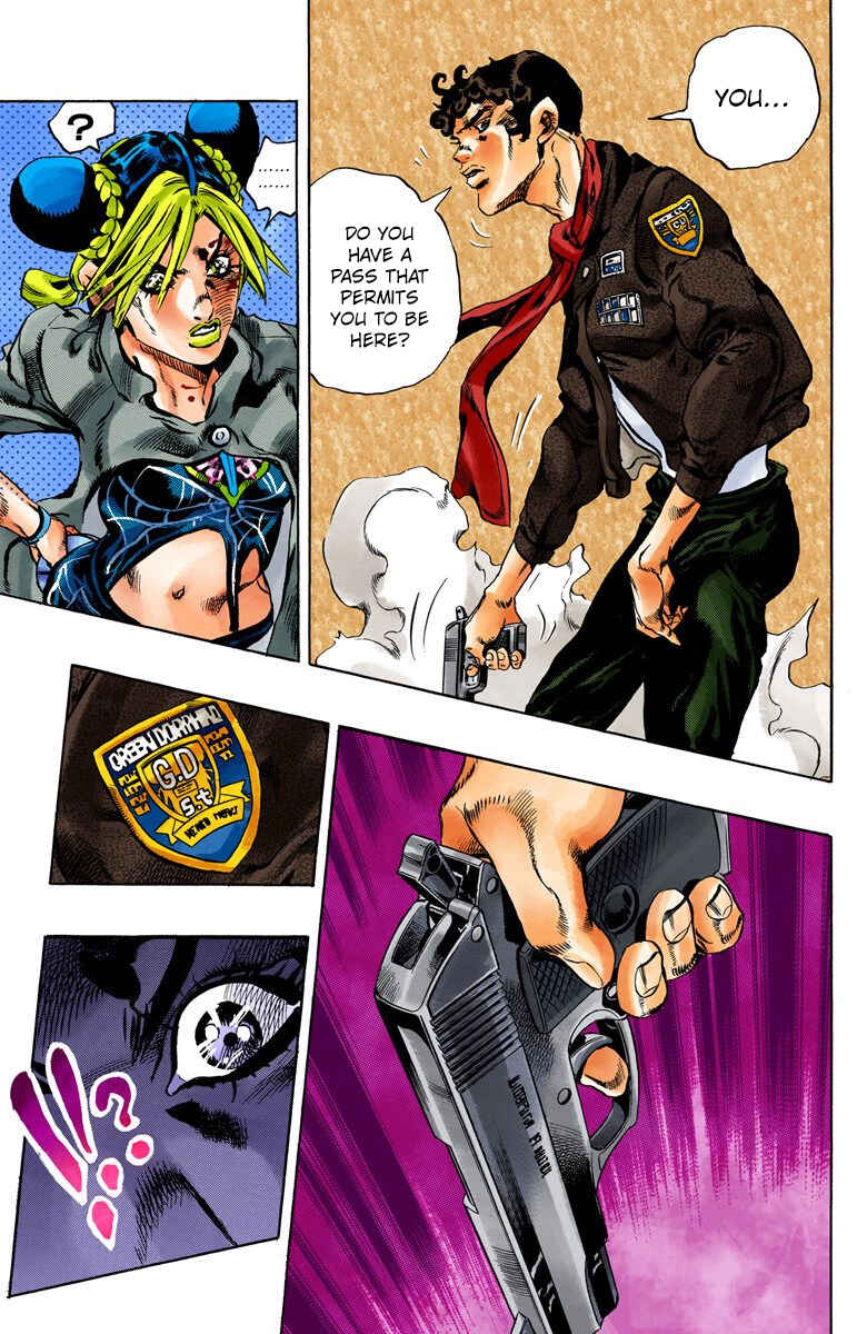 Page 17 Chapter 47 JoJos Bizarre Adventure, Part 6: Stone Ocean (Official Colored)
