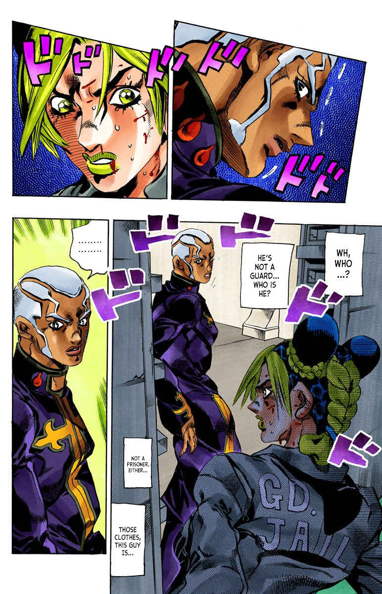 Page 8 Chapter 47 JoJos Bizarre Adventure, Part 6: Stone Ocean (Official Colored)